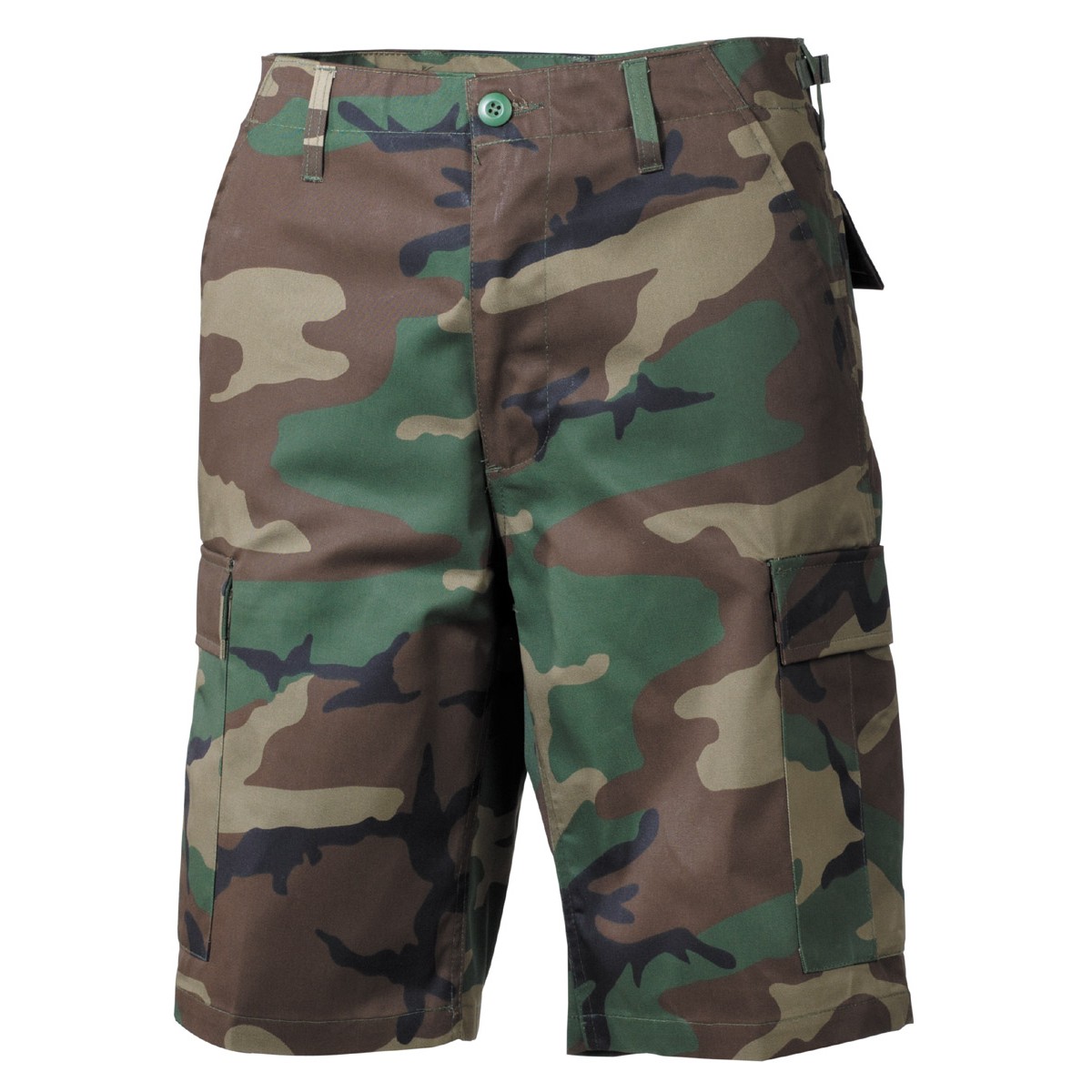 Nohavice krátke MFH BDU short 01502T - woodland