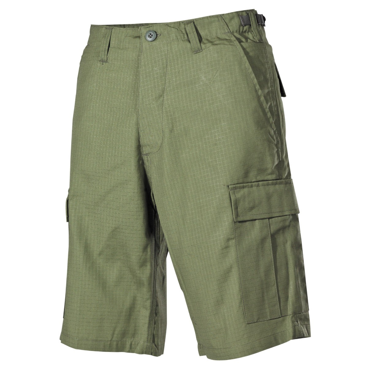 Nohavice krátke MFH BDU short RIP/STOP 01512B - olivové