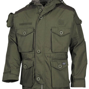 Kabát MFH Commando Smock RIP/STOP 03482B - olivový