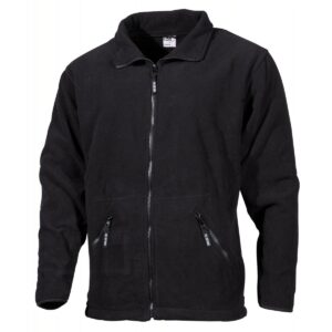 Bunda zateplená MFH Arber 03871A fleece - čierna