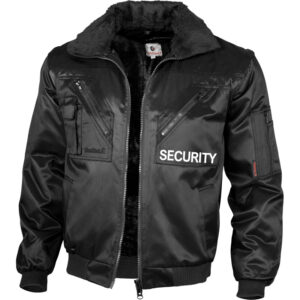 Bunda SECURITY Pilot Qualitex - čierna