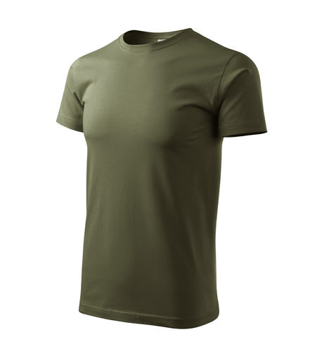 Tričko MALFINI 200g HEAVY NEW - military olivová