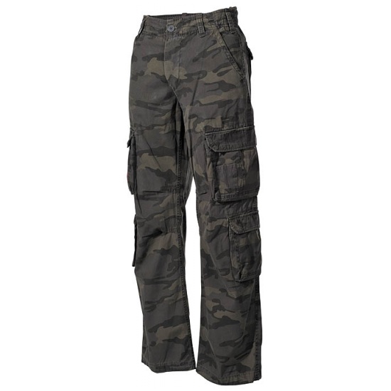 Nohavice MFH Trash Defense 01652K - combat camo