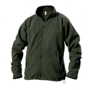 Mikina fleece FOX - olivovozelená