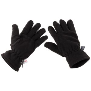 Rukavice MFH Fleece 3M Thinsulate 15403A - čierne