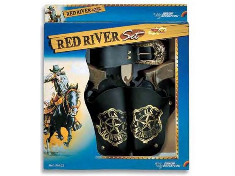 Hračkárska zbraň Red river set-Poľovnícke potreby > Ostatné doplnky > Hračky > Hračky EDISON GIOCATTOLI > Hračky a hračkárske zbrane