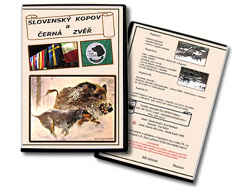 DVD - Slovenský kopov a diviačia zver-Poľovnícke potreby > Poľovnícke filmy