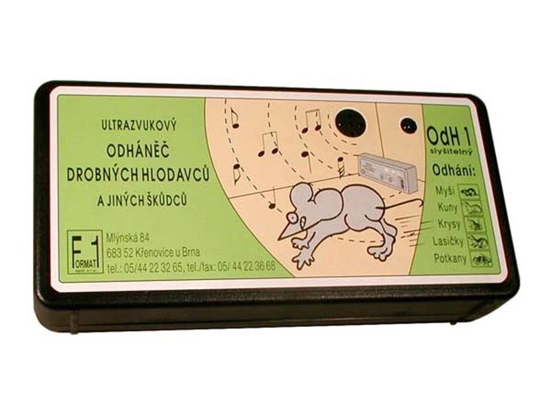 Elektronický odpudzovač hlodavcov ODH1 počuteľný-Poľovnícke potreby > Odpudzovače hlodavcov