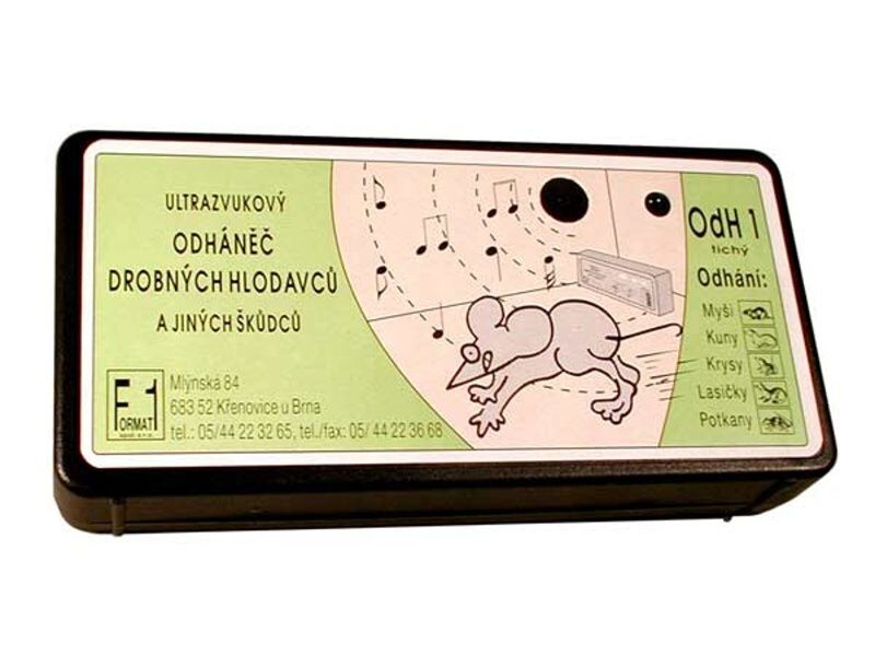Elektronický odpudzovač hlodavcov ODH1 tichý-Poľovnícke potreby > Odpudzovače hlodavcov