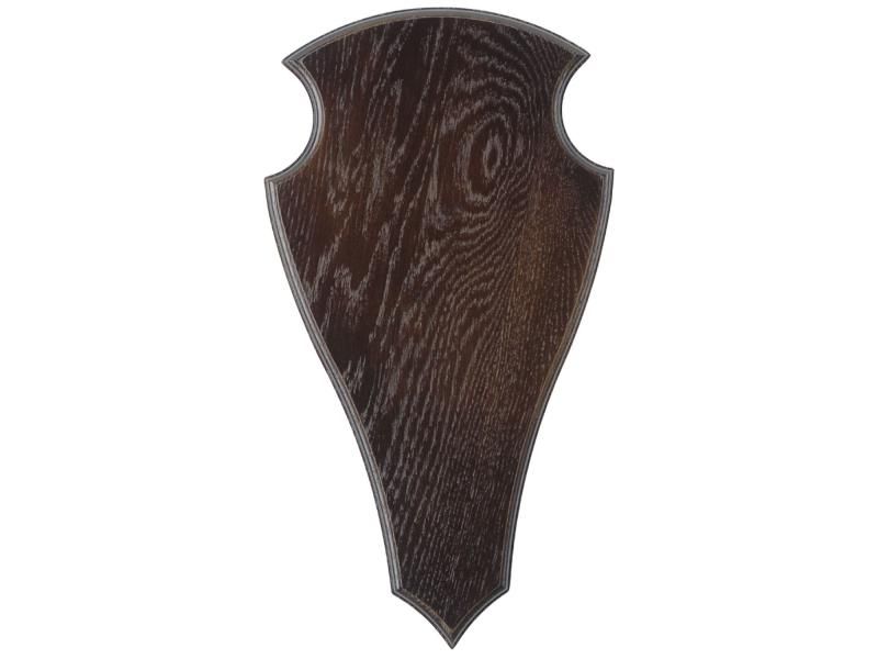 Podložka pod trofej č.2 40 x 22 cm tmavá-Poľovnícke potreby > EUROHUNT > Podložky pod trofeje