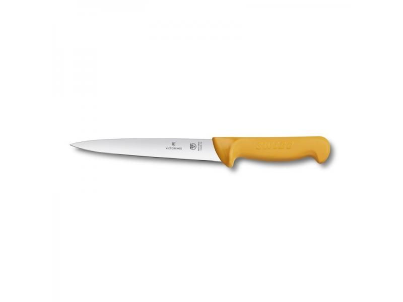 Nárezový nôž Victorinox Swibo 20 cm tuhá čepeľ-Poľovnícke potreby > Nože a náradie > Nože Victorinox > Kuchynské nože Victorinox > Mäsiarske nože Victorinox Swibo
