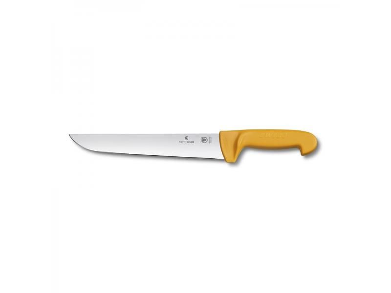 Mäsiarsky nôž Victorinox Swibo 21 cm tuhá čepeľ-Poľovnícke potreby > Nože a náradie > Nože Victorinox > Kuchynské nože Victorinox > Mäsiarske nože Victorinox Swibo