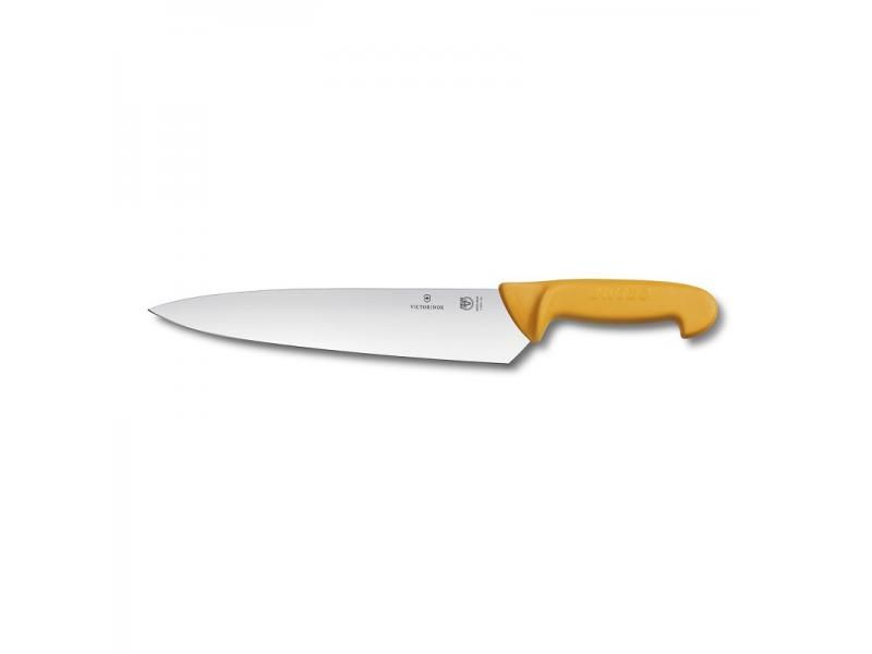 Kuchársky nôž Victorinox Swibo 21 cm tuhá čepeľ-Poľovnícke potreby > Nože a náradie > Nože Victorinox > Kuchynské nože Victorinox > Mäsiarske nože Victorinox Swibo