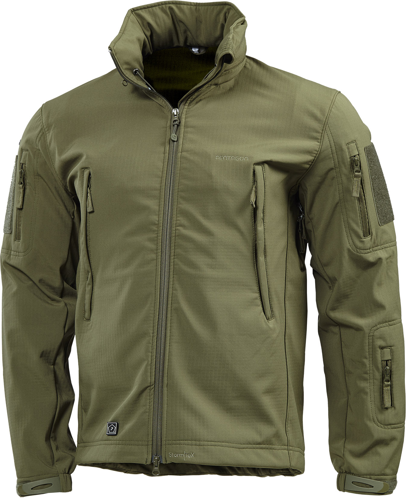 Bunda nepremokavá PENTAGON Artaxes Level V softshell - olivová