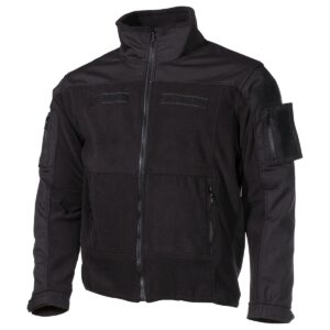 Bunda Combat fleece MFH 03811A - čierna
