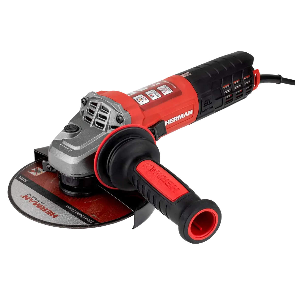 Uhlová brúska HERMAN WX-15002 BL 150 mm | 1550 W