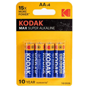 4 ks batérie alkalické Kodak AA-Elektronika > Batérie a solárne panely