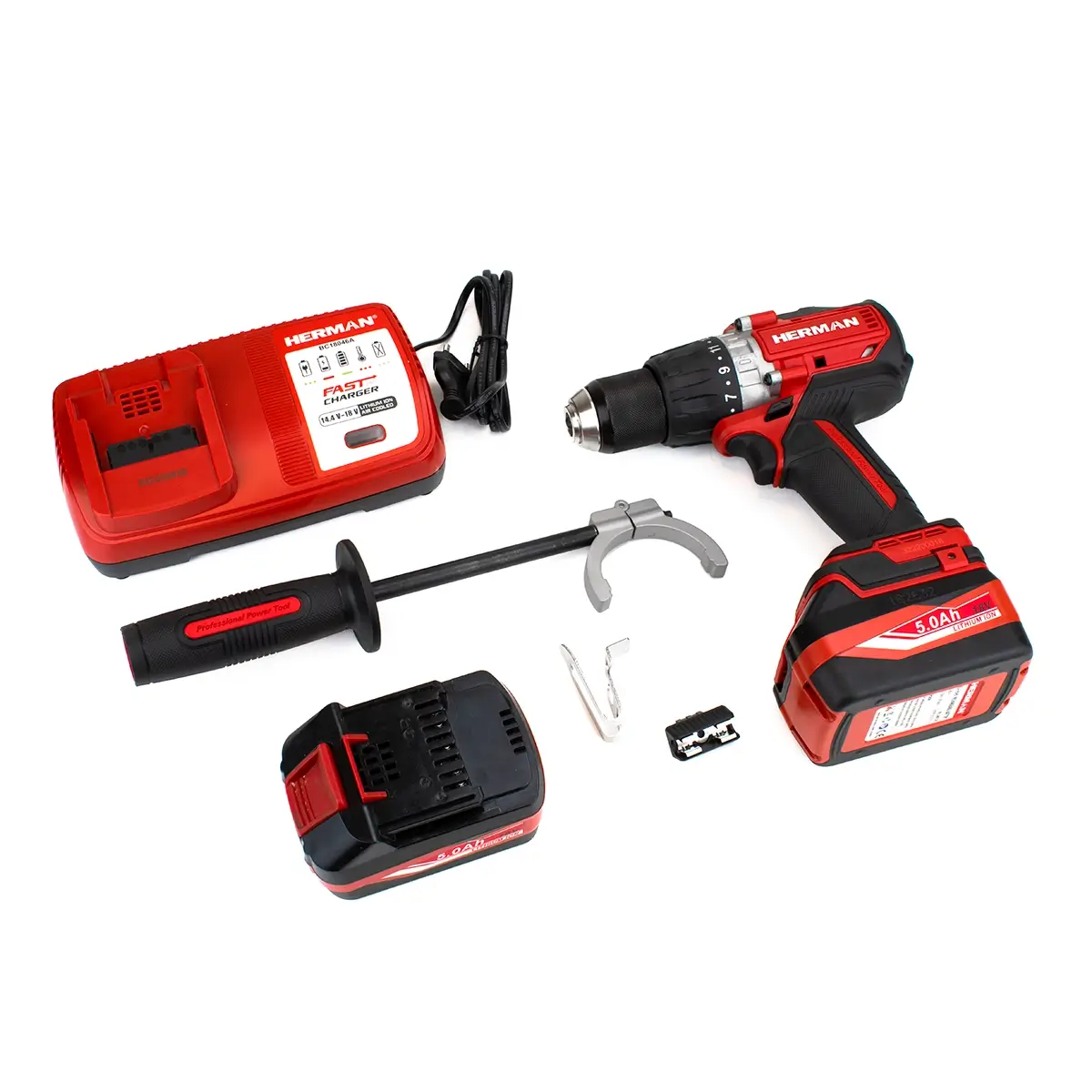 Akumulátorový skrutkovač HERMAN AXSP-1803 | 18,0 V 5Ah | Komplet | Náradie | Nástroje – Obrázok 3