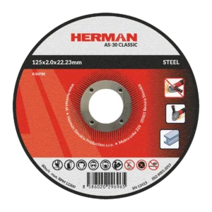 Rezný kotúč HERMAN AS-30 Classic | Na oceľ 125x2