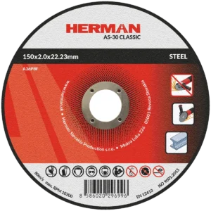 Rezný kotúč HERMAN AS-30 Classic | Na oceľ 150x2