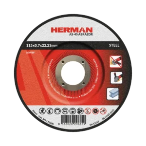 Rezný kotúč HERMAN AS-40 Abrazor | Na oceľ 115x0