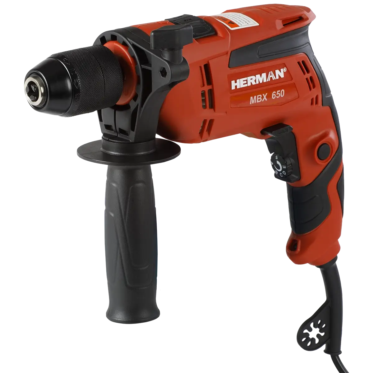 Elektrická vŕtačka HERMAN MBX-650 650 W | s príklepom