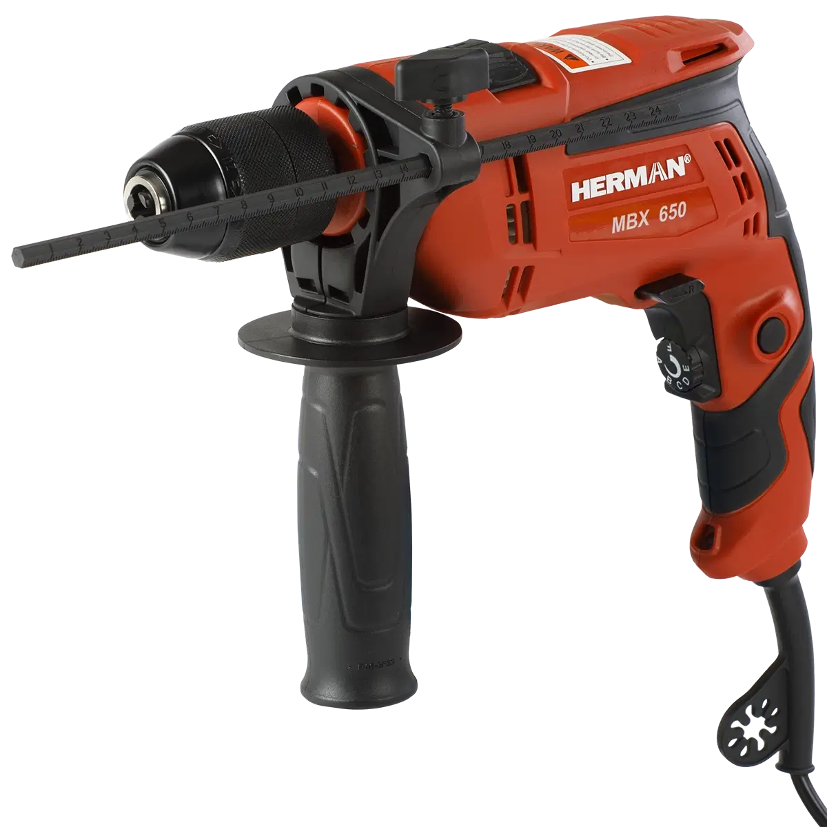 Elektrická vŕtačka HERMAN MBX-650 650 W | s príklepom | Náradie | Nástroje – Obrázok 2