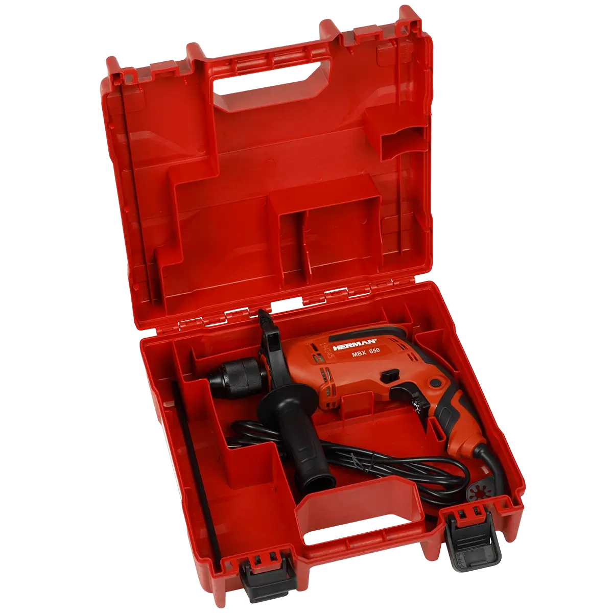 Elektrická vŕtačka HERMAN MBX-650 650 W | s príklepom | Náradie | Nástroje – Obrázok 5