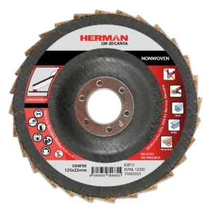 Lamelový kotúč HERMAN LW-20 Canta Non-woven | 125mm | coarse