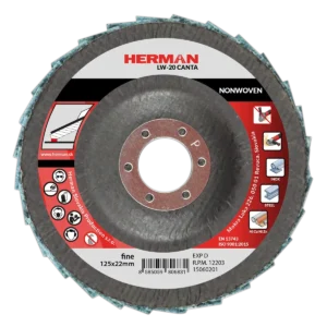 Lamelový kotúč HERMAN LW-20 Canta Non-woven | 125mm | fine