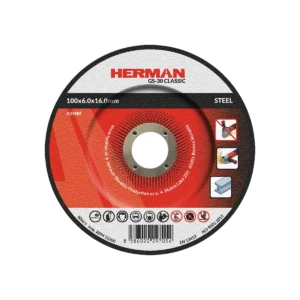 Brúsny kotúč HERMAN GS-30 Classic | Na oceľ 100x6