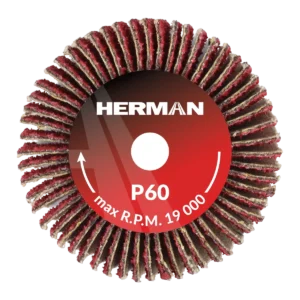 Brúsny kotúč na stopke HERMAN FWX-10/S 40x20x6mm | Ceramic | P60