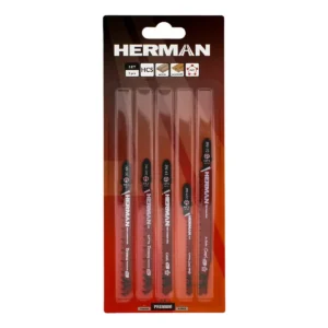 Sada do priamočiarej píly QJ-50 Wood & Laminat 5 kusov HCS Set