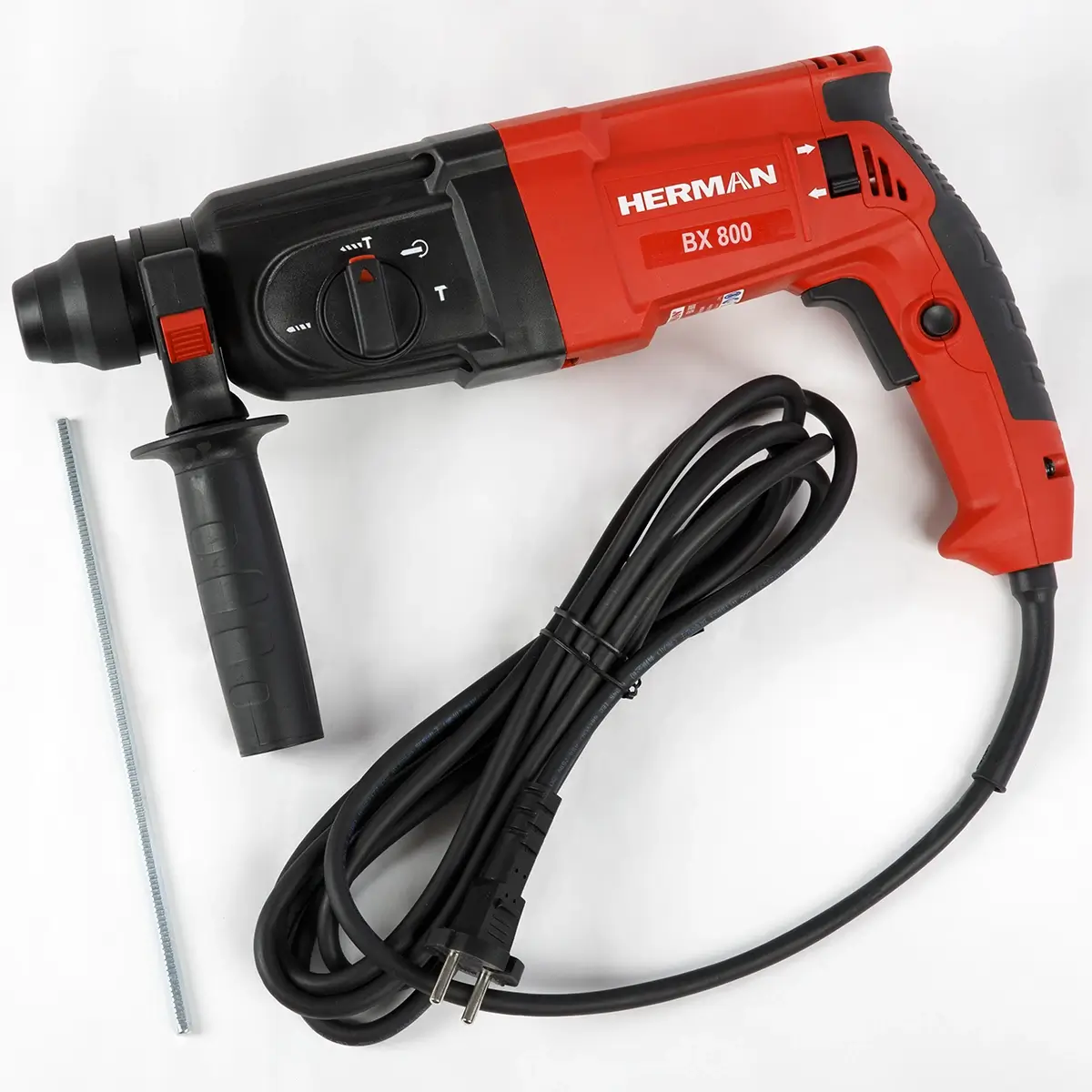 Kombinované kladivo HERMAN BX-800 | SDS-plus 800 W | Náradie | Nástroje – Obrázok 4