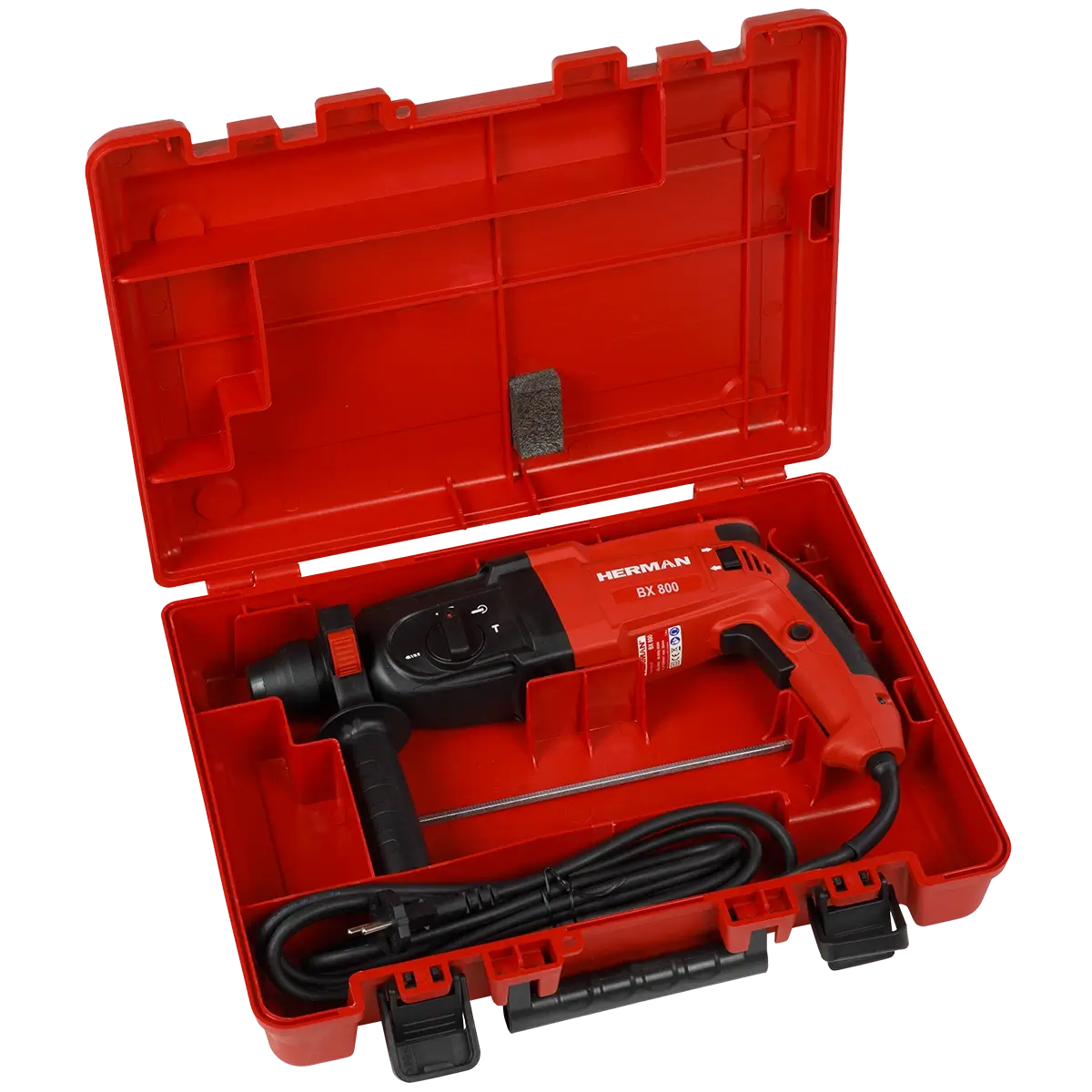 Kombinované kladivo HERMAN BX-800 | SDS-plus 800 W | Náradie | Nástroje – Obrázok 5