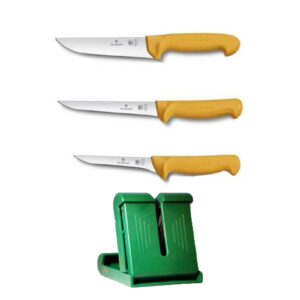 Mäsiarsky set nožov Victorinox Swibo - základný-Poľovnícke potreby > Nože a náradie > Nože Victorinox > Kuchynské nože Victorinox > Mäsiarske nože Victorinox Swibo