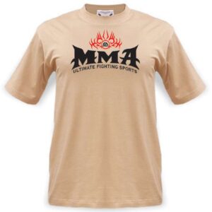 Tričko MMA - pieskové