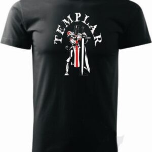 Tričko TEMPLAR AGE - čierne
