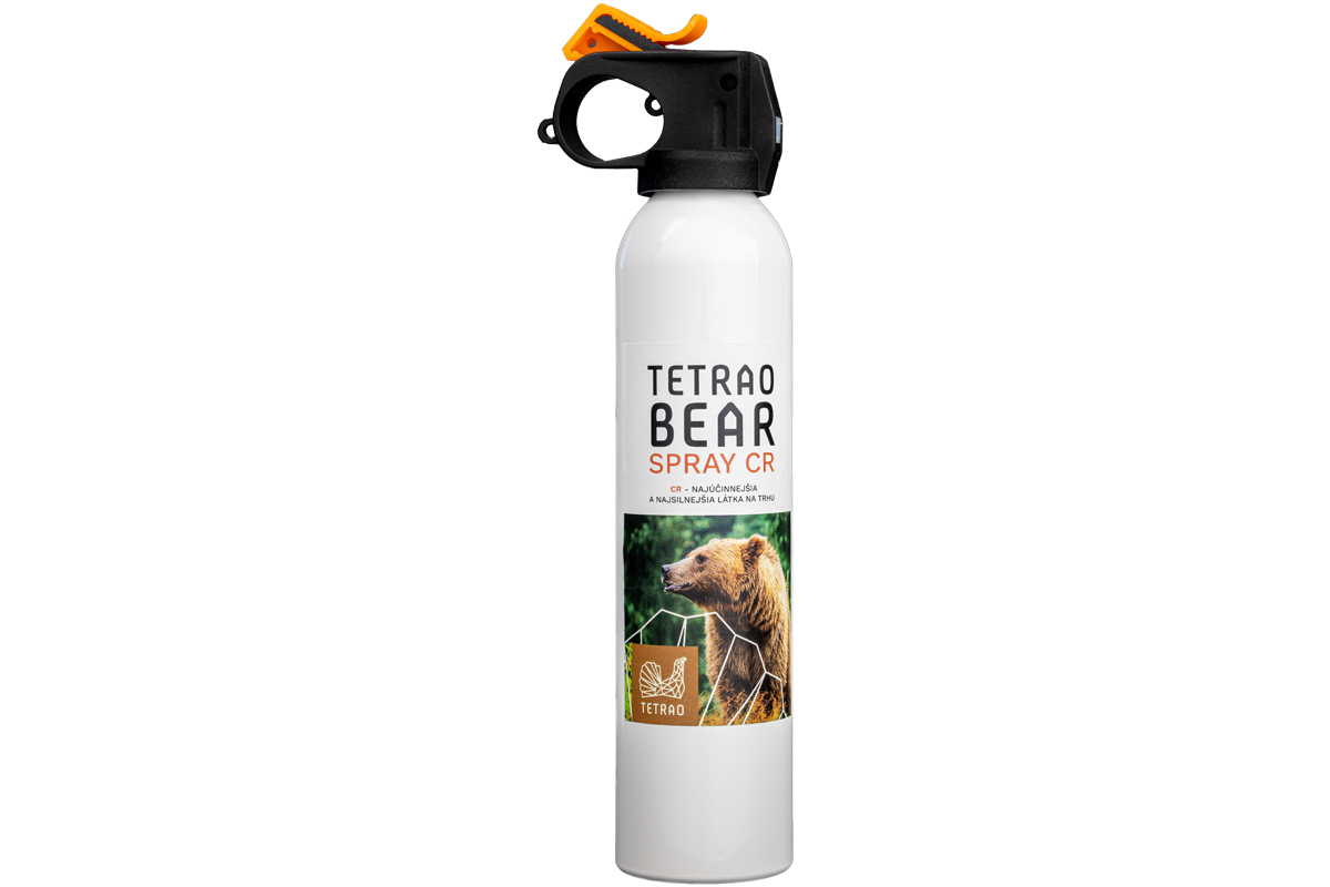 Obranný sprej na medvede TETRAO Bear Spray CR 300 ml-Poľovnícke potreby > Obranné spreje TETRAO