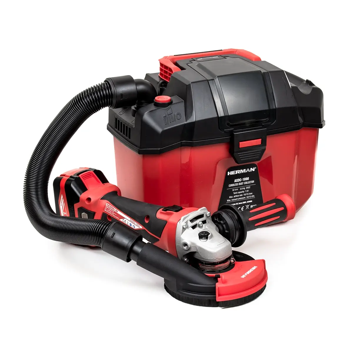 Akumulátorový vysávač HERMAN AXDC-1800 | 18,0 V Holostroj | Náradie | Nástroje – Obrázok 5