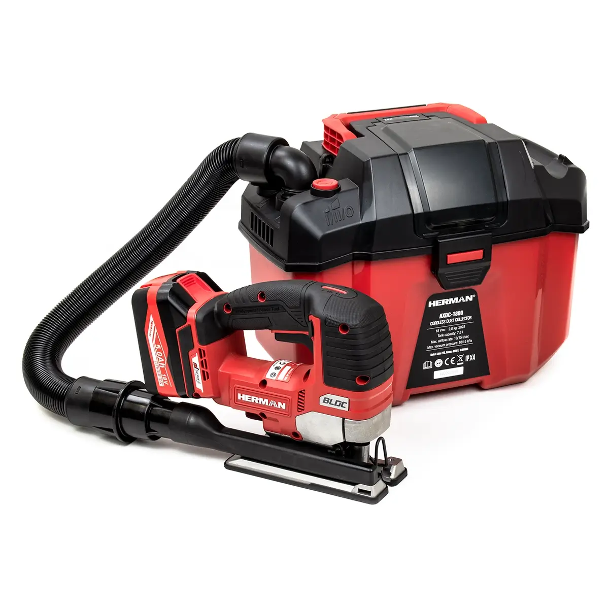 Akumulátorový vysávač HERMAN AXDC-1800 | 18,0 V Holostroj | Náradie | Nástroje – Obrázok 6