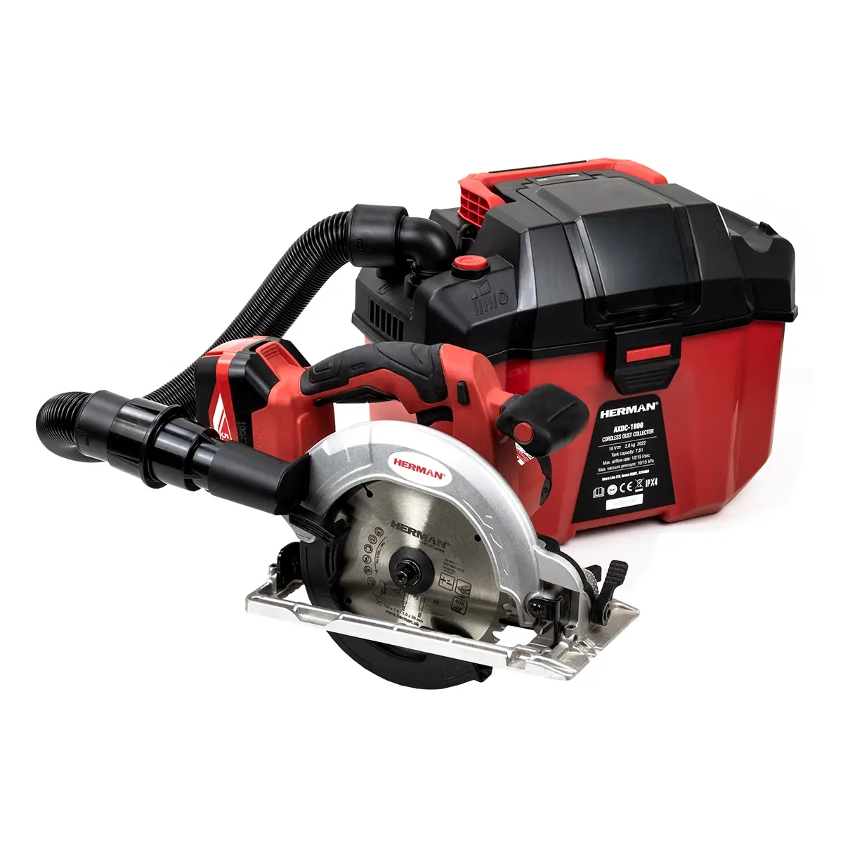Akumulátorový vysávač HERMAN AXDC-1800 | 18,0 V Holostroj | Náradie | Nástroje – Obrázok 7