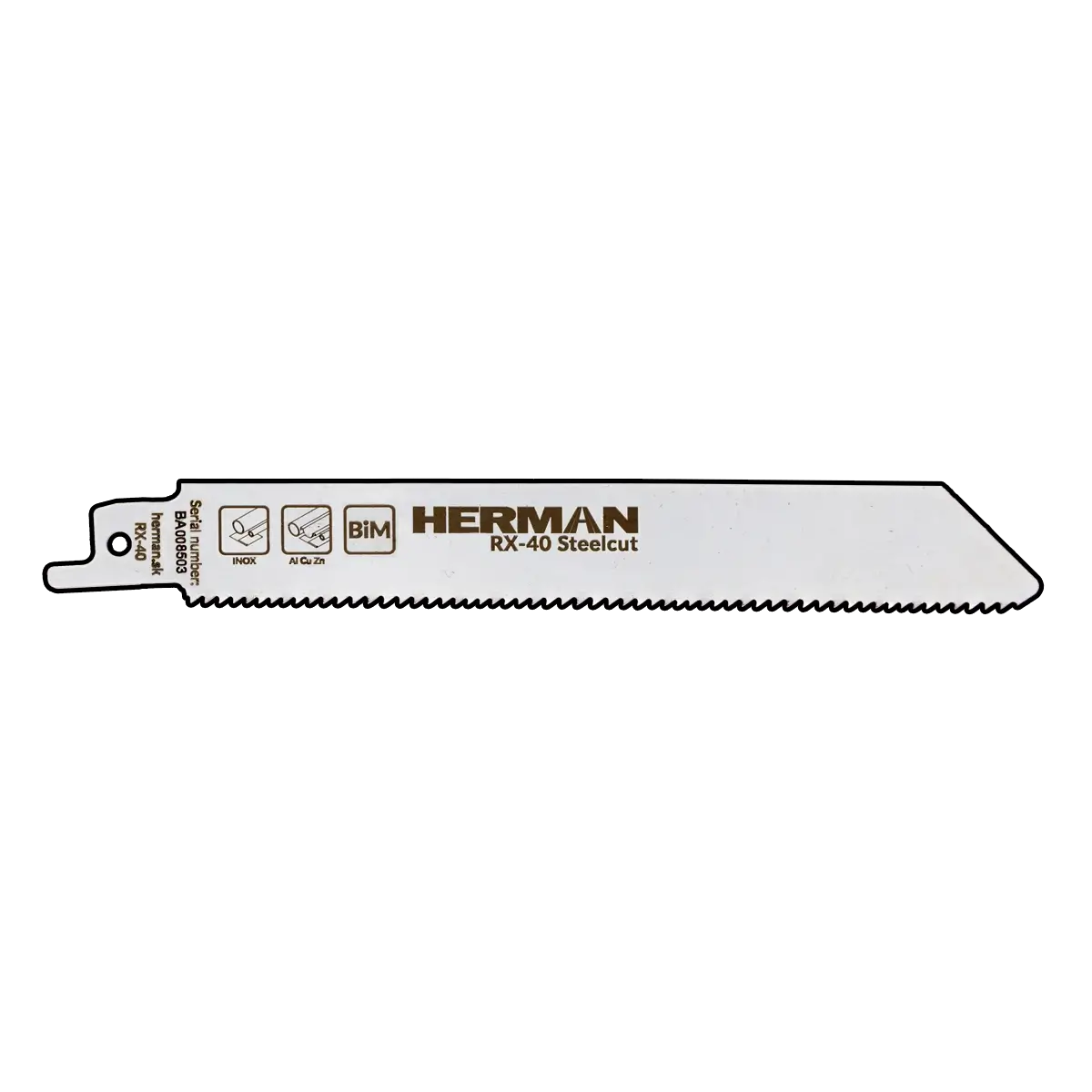 Pílový list HERMAN RX-40 SteelCut 150/130x19x1