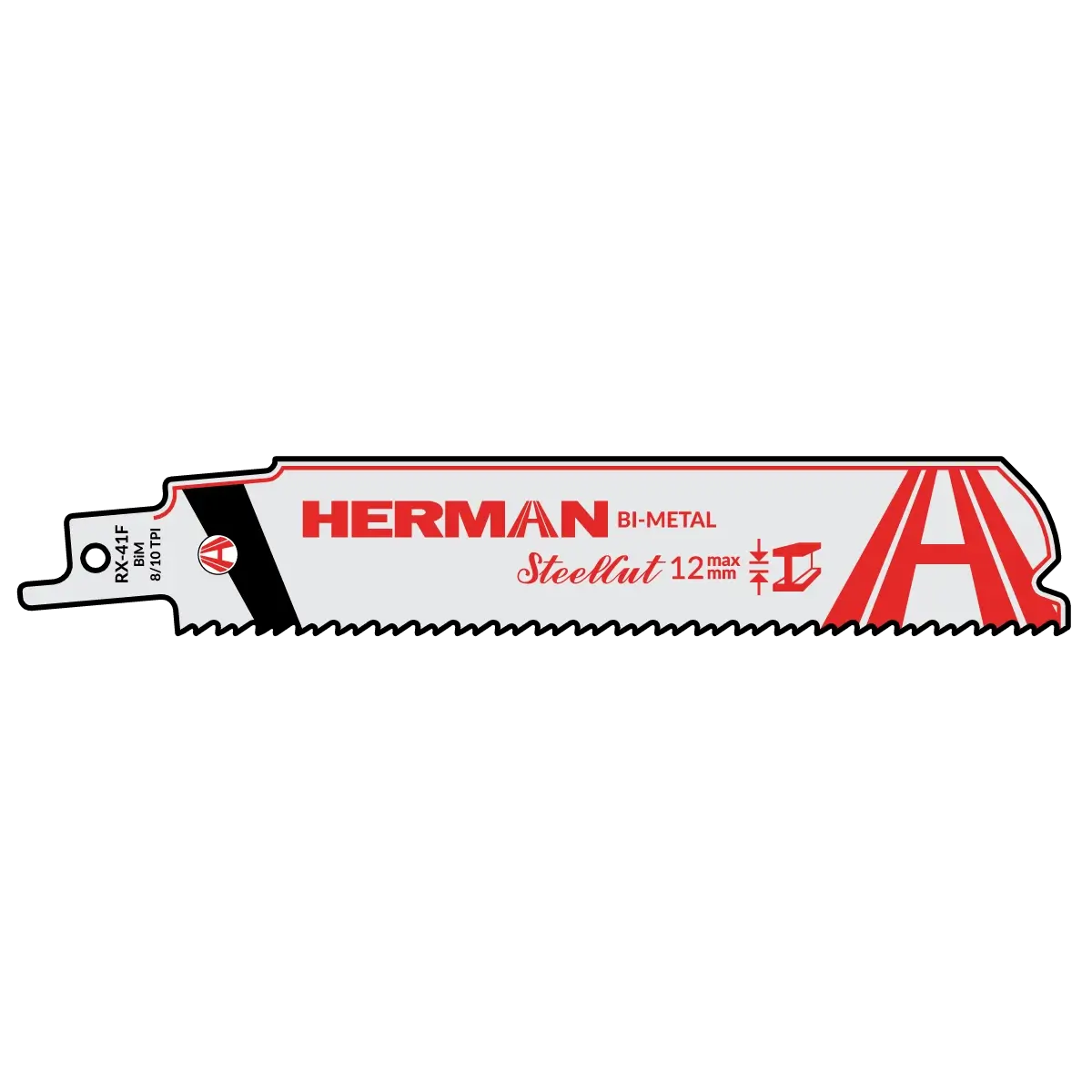 Pílový list HERMAN RX-41F SteelCut 150/130x25x1