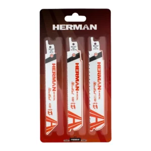 Sada pílových listov HERMAN QR-12 Metal 1-12mm Do chvostovej píly