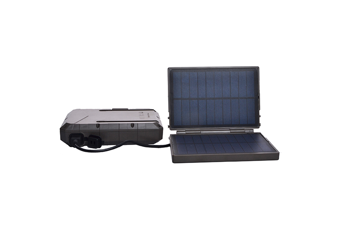 Solárny panel s power bankou 10400mAh pre fotopasce Spromise / ScoutGuard-Fotopasce