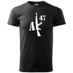 Tričko AK47 KALASHNIKOV - čierne