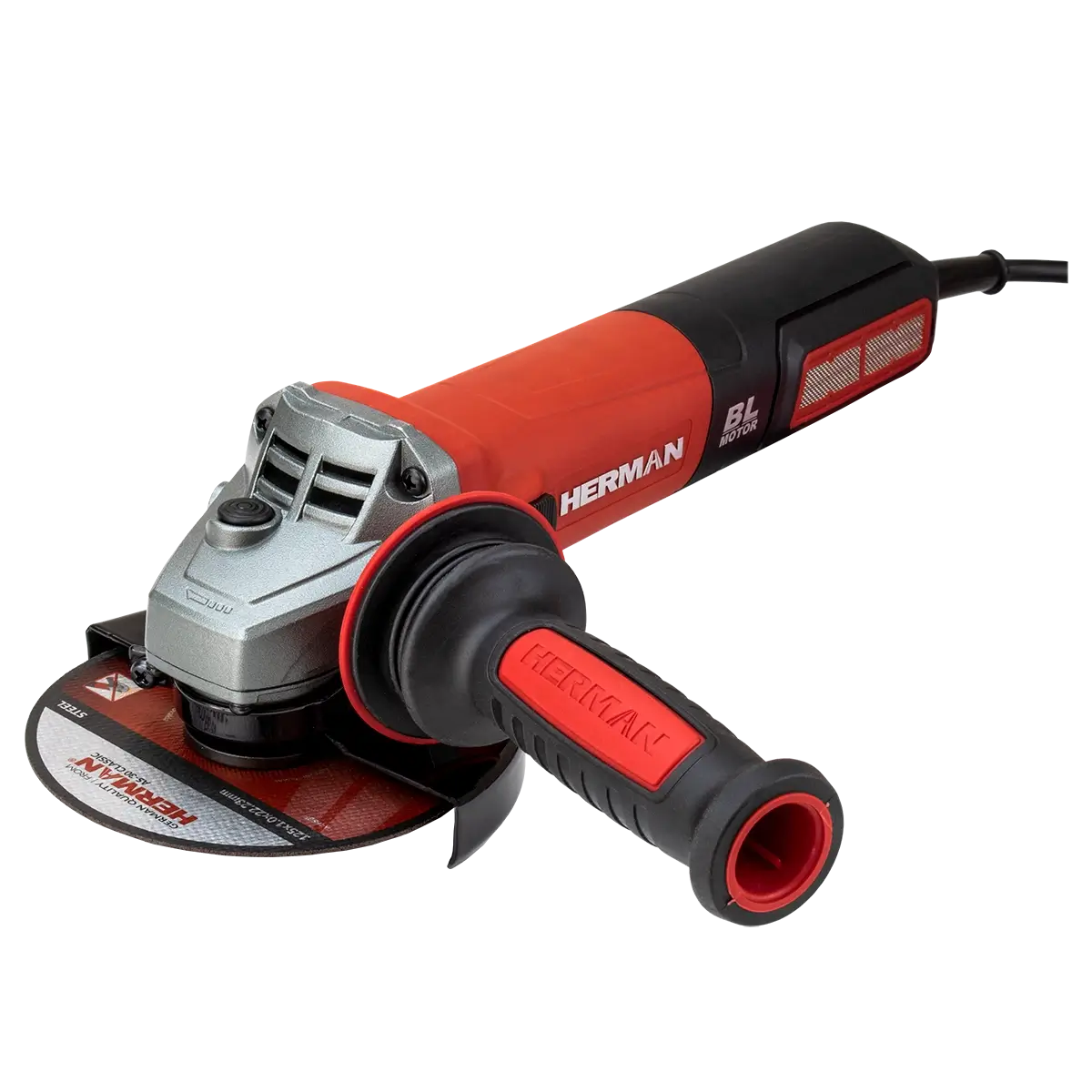 Uhlová brúska HERMAN WX-12505 BL 125 mm | 1300 W