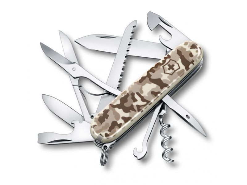 Vreckový nôž Victorinox Huntsman - 15 funkcií-Poľovnícke potreby > Nože a náradie > Nože Victorinox