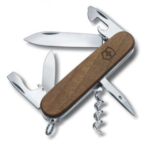 Vreckový nôž Victorinox Spartan Wood - 10 funkcií-Poľovnícke potreby > Nože a náradie > Nože Victorinox